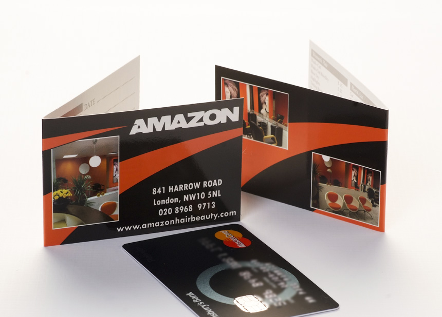 Amazon Promocard 2 Fold Landscape